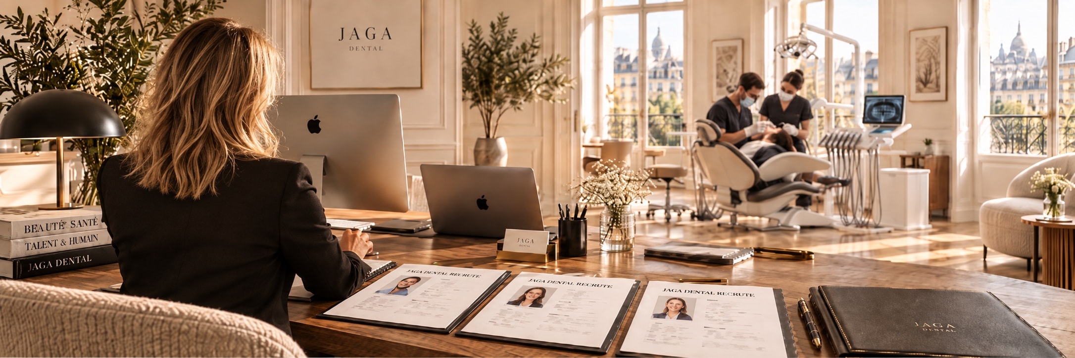 Cabinet dentaire JAGA Dental : sélection de profils de candidats